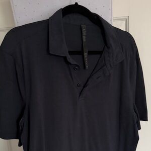 Lululemon Athletica Dark Blue Polo Shirt